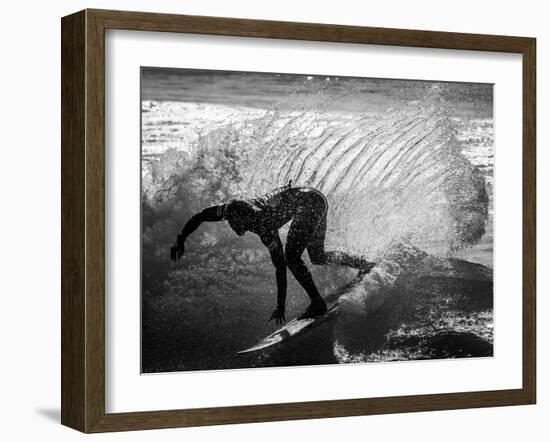 Power Turn-Eric Verbiest-Framed Photographic Print