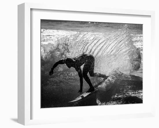 Power Turn-Eric Verbiest-Framed Photographic Print