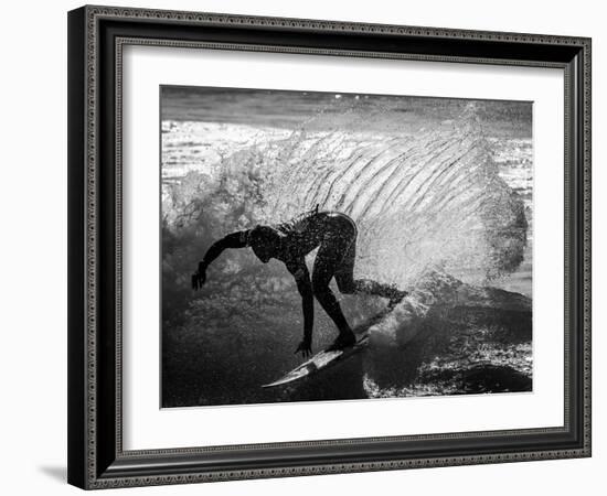 Power Turn-Eric Verbiest-Framed Photographic Print