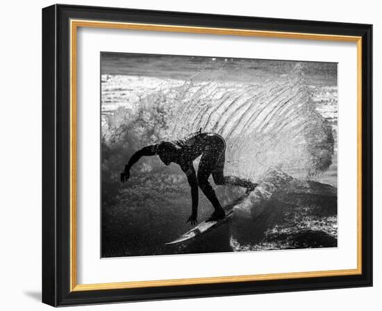 Power Turn-Eric Verbiest-Framed Photographic Print