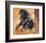 Powerful Arabian Beauty-Joadoor-Framed Art Print