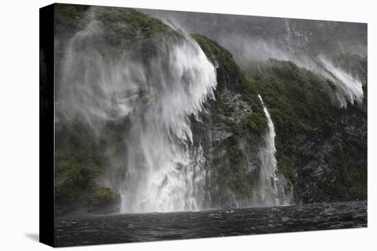 Powerful Cascade-Nathan Secker-Framed Stretched Canvas