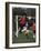 Powerful Leaping Soccer Player-null-Framed Photographic Print