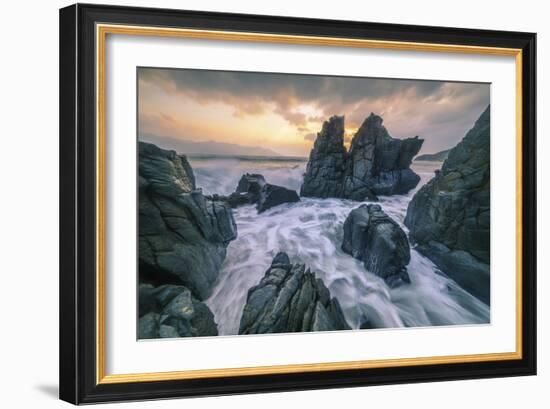 Powerful Ocean-Nhiem Hoang The-Framed Giclee Print