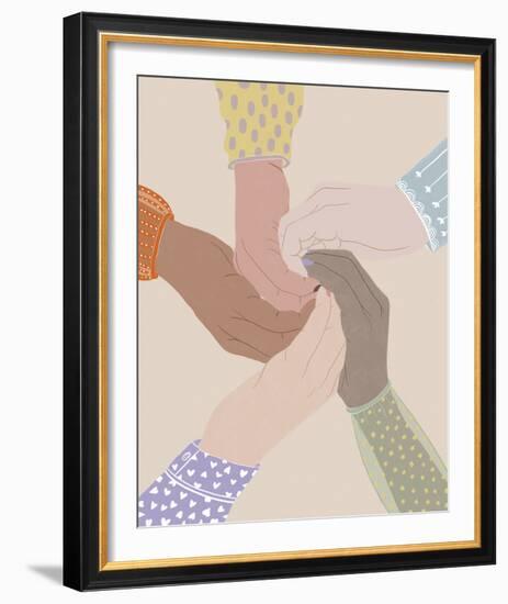 Powerful Together-Kim Colthurst Johnson-Framed Giclee Print