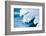 Powerful wave breaking off a beach, Hawaii-Mark A Johnson-Framed Photographic Print