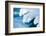 Powerful wave breaking off a beach, Hawaii-Mark A Johnson-Framed Photographic Print