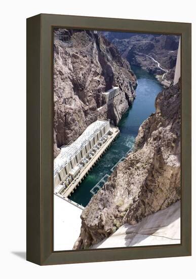 Powerplant Tailrace At Hoover Dam-Mark Williamson-Framed Premier Image Canvas