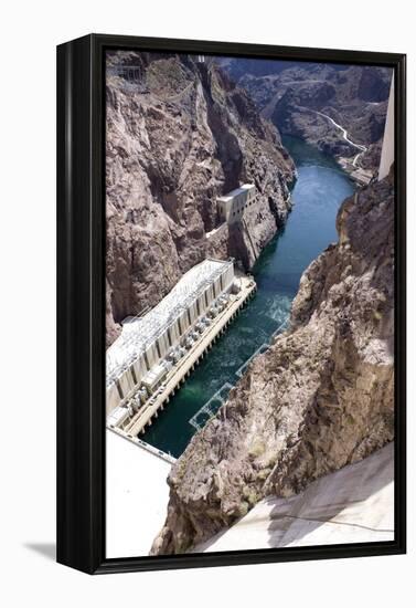 Powerplant Tailrace At Hoover Dam-Mark Williamson-Framed Premier Image Canvas