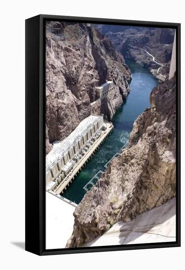 Powerplant Tailrace At Hoover Dam-Mark Williamson-Framed Premier Image Canvas