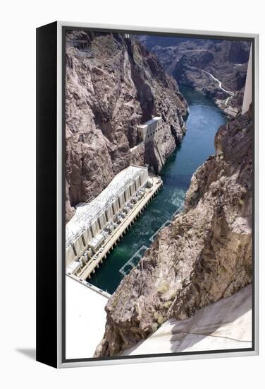 Powerplant Tailrace At Hoover Dam-Mark Williamson-Framed Premier Image Canvas