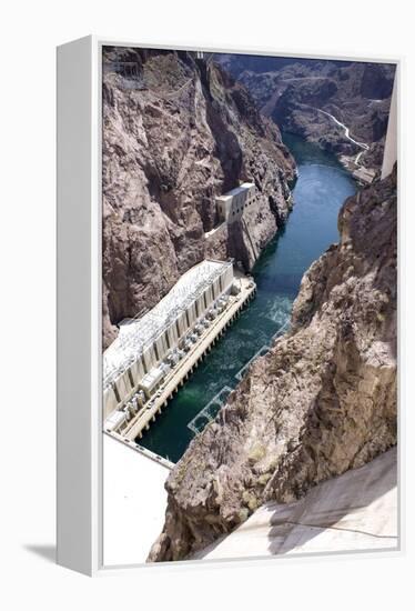 Powerplant Tailrace At Hoover Dam-Mark Williamson-Framed Premier Image Canvas