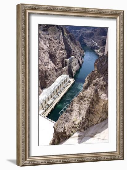 Powerplant Tailrace At Hoover Dam-Mark Williamson-Framed Photographic Print