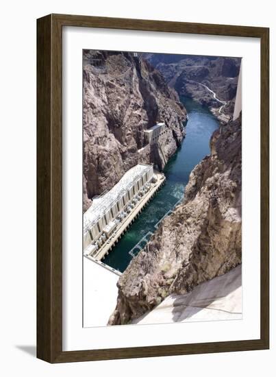 Powerplant Tailrace At Hoover Dam-Mark Williamson-Framed Photographic Print