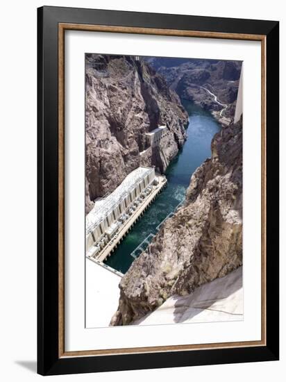 Powerplant Tailrace At Hoover Dam-Mark Williamson-Framed Photographic Print