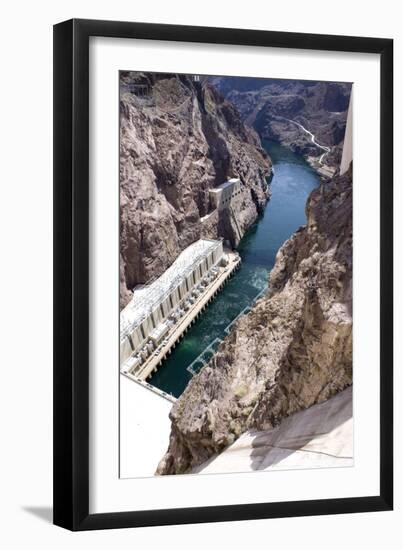 Powerplant Tailrace At Hoover Dam-Mark Williamson-Framed Photographic Print