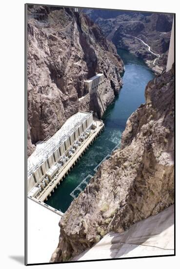 Powerplant Tailrace At Hoover Dam-Mark Williamson-Mounted Photographic Print