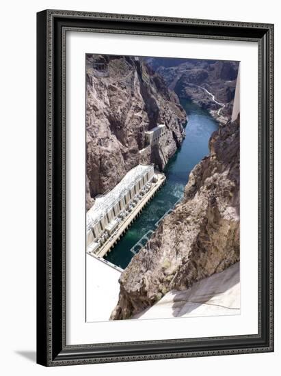 Powerplant Tailrace At Hoover Dam-Mark Williamson-Framed Photographic Print