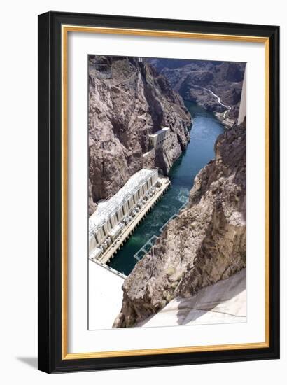 Powerplant Tailrace At Hoover Dam-Mark Williamson-Framed Photographic Print