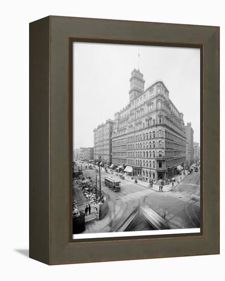 Powers Building, Rochester, N.Y.-null-Framed Stretched Canvas