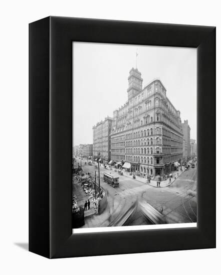 Powers Building, Rochester, N.Y.-null-Framed Stretched Canvas