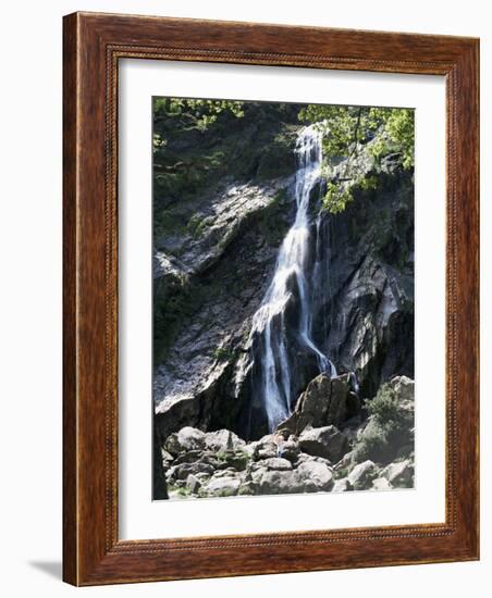Powerscourt Waterfall, County Wicklow, Leinster, Eire (Republic of Ireland)-Philip Craven-Framed Photographic Print