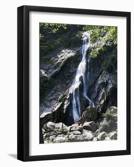 Powerscourt Waterfall, County Wicklow, Leinster, Eire (Republic of Ireland)-Philip Craven-Framed Photographic Print