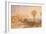 Powis Castle, Montgomeryshire, C.1835-J. M. W. Turner-Framed Giclee Print