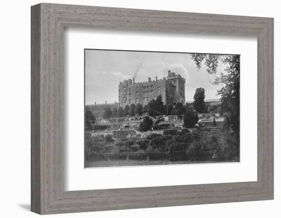 'Powys Castle, Welshpool', c1896-Hudson-Framed Photographic Print