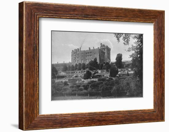 'Powys Castle, Welshpool', c1896-Hudson-Framed Photographic Print