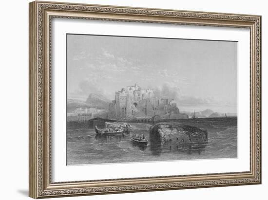 Pozzuolo, the Ancient Puteoli, the Landing Place of St Paul-William Leighton Leitch-Framed Giclee Print