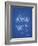 PP10 Blueprint-Borders Cole-Framed Giclee Print