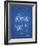 PP10 Blueprint-Borders Cole-Framed Giclee Print