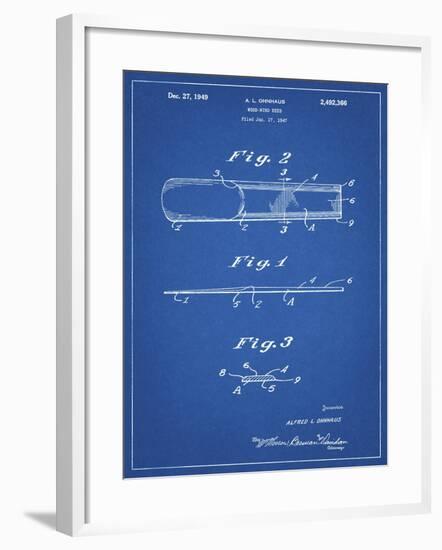 PP1010-Blueprint Reed Patent Poster-Cole Borders-Framed Giclee Print