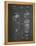 PP1011-Chalkboard Remington Electric Shaver Patent Poster-Cole Borders-Framed Premier Image Canvas