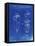PP1011-Faded Blueprint Remington Electric Shaver Patent Poster-Cole Borders-Framed Premier Image Canvas
