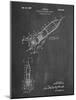 PP1016-Chalkboard Rocket Ship Concept 1963 Patent Poster-Cole Borders-Mounted Giclee Print