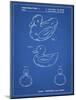 PP1021-Blueprint Rubber Ducky Patent Poster-Cole Borders-Mounted Giclee Print