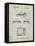 PP1028-Antique Grid Parchment Sansui Turntable 1979 Patent Poster-Cole Borders-Framed Premier Image Canvas