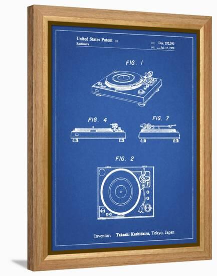 PP1028-Blueprint Sansui Turntable 1979 Patent Poster-Cole Borders-Framed Premier Image Canvas