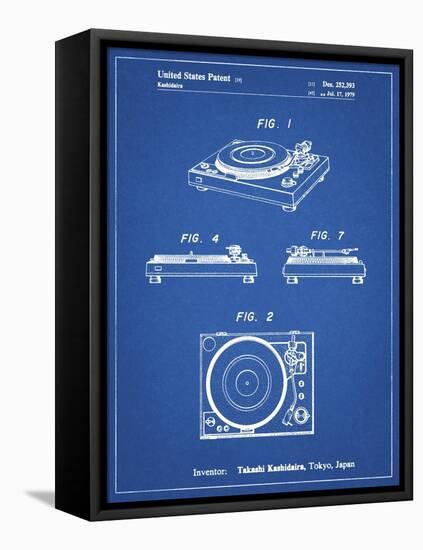 PP1028-Blueprint Sansui Turntable 1979 Patent Poster-Cole Borders-Framed Premier Image Canvas