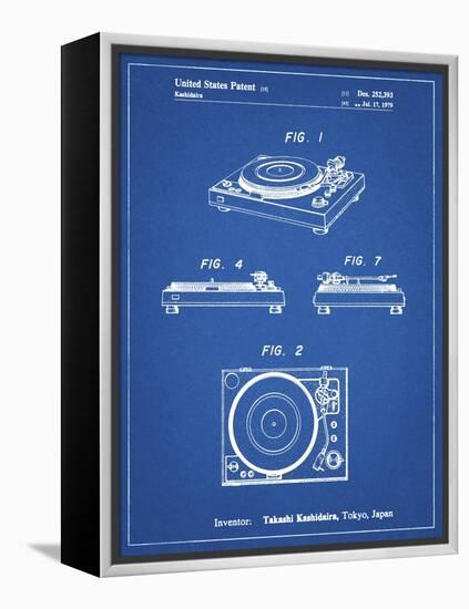 PP1028-Blueprint Sansui Turntable 1979 Patent Poster-Cole Borders-Framed Premier Image Canvas