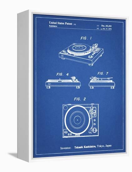 PP1028-Blueprint Sansui Turntable 1979 Patent Poster-Cole Borders-Framed Premier Image Canvas