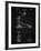 PP104-Vintage Black Drum Kick Pedal Poster-Cole Borders-Framed Giclee Print