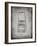 PP1043-Faded Grey Slot Machine Patent Poster-Cole Borders-Framed Giclee Print