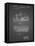 PP1046-Black Grid Snow Mobile Patent Poster-Cole Borders-Framed Premier Image Canvas