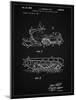 PP1046-Vintage Black Snow Mobile Patent Poster-Cole Borders-Mounted Giclee Print