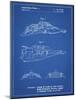 PP1057-Blueprint Star Wars Snowspeeder Poster-Cole Borders-Mounted Giclee Print