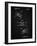 PP1060-Vintage Black Star Wars X Wing Starfighter Star Wars Poster-Cole Borders-Framed Giclee Print