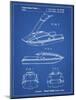 PP1076-Blueprint Suzuki Jet Ski Patent Poster-Cole Borders-Mounted Giclee Print